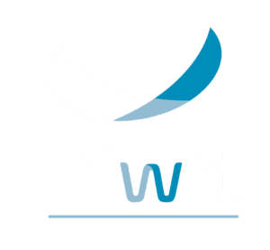Les contour d'une vague et en dessous le nom Tilwit